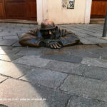Statue des arbeitenden Mannes in Bratislava
