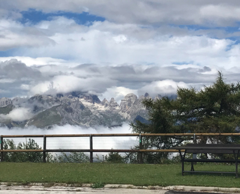Toller Ausblick auf die südtiroler Bergwelt