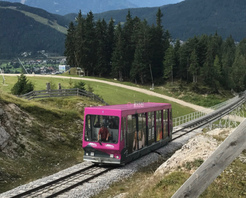 Standseilbahn in Seefeld