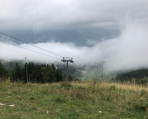 Aussichtspunkt Liftstation Montsel