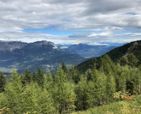 Toller Ausblick auf die südtiroler Bergwelt