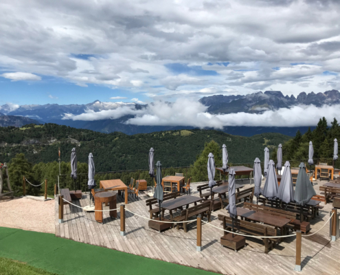 Toller Ausblick auf die südtiroler Bergwelt