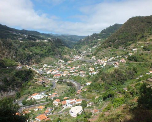 madeira-berge-tal Die Täler und Berge Madeiras