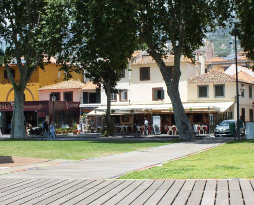 madeira-funchal-altstadt-1 Blick von der Seilbahn Richtung Altstadt. Hier ist das alte Funchal.