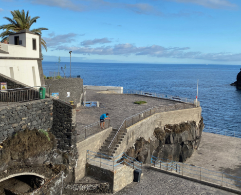 Kostenlose Badestelle hinter dem Lido.