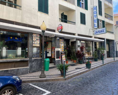 Das Restaurant Sirius in Funchal.