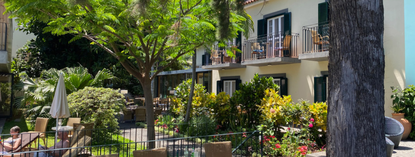Hotel Vila Vicencia in Funchal, Madeira - der wunderbare Garten