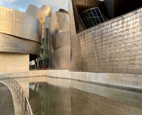 Detail: Das Guggenheim-Museum in Bilbao