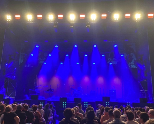 Gleich geht's los Wolfgang Ambros in der Tollwood-Musikarana 2026