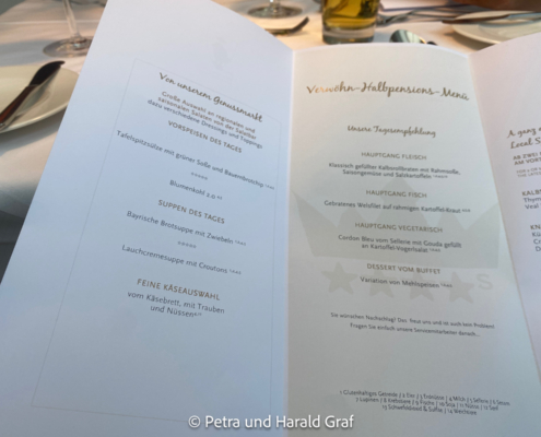 Harald hatte den Kalbsrollbraten - und das war der einzige kulinarische Reinfall. Harald hatte den Kalbsrollbraten - und das war der einzige kulinarische Reinfall.