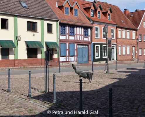 Das ist der Ziegenmarkt. Dieser Platz – genauer gesagt eines der Häuser dort – kommt nachher noch einmal vor.